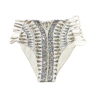 Sequin Embellished Women's Swim Bottom